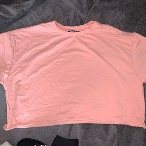 Pink SHEIN crop top